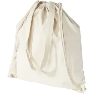 Customizable 240g Cotton Eliza <b>Backpack</b> Promotional <b>Drawstring</b> Sportpacks for Merchandising - Product Image 6