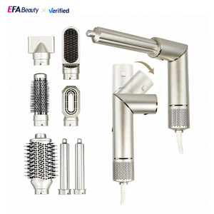 Ensemble de coiffure professionnel ionique EFA DB17 7 en <span class=keywords><strong>1</strong></span>, moteur haute vitesse, séchage, bouclage, lissage, volumisation, utilisation en hôtel - Product Image 4