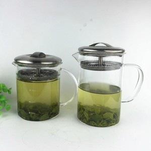 Set da Tè Personalizzato 400ml 650ml Resistente al Calore, Teiera <span class=keywords><strong>in</strong></span> <span class=keywords><strong>Vetro</strong></span> <span class=keywords><strong>Borosilicato</strong></span> con Coperchio e Filtro <span class=keywords><strong>in</strong></span> Acciaio Inossidabile - Product Image 3