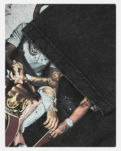 Fabricantes de logotipo personalizado serigrafiado gráfico peso pesado 100% algodón camiseta cuello redondo de gran tamaño suelta camiseta para hombres - Product Image 4