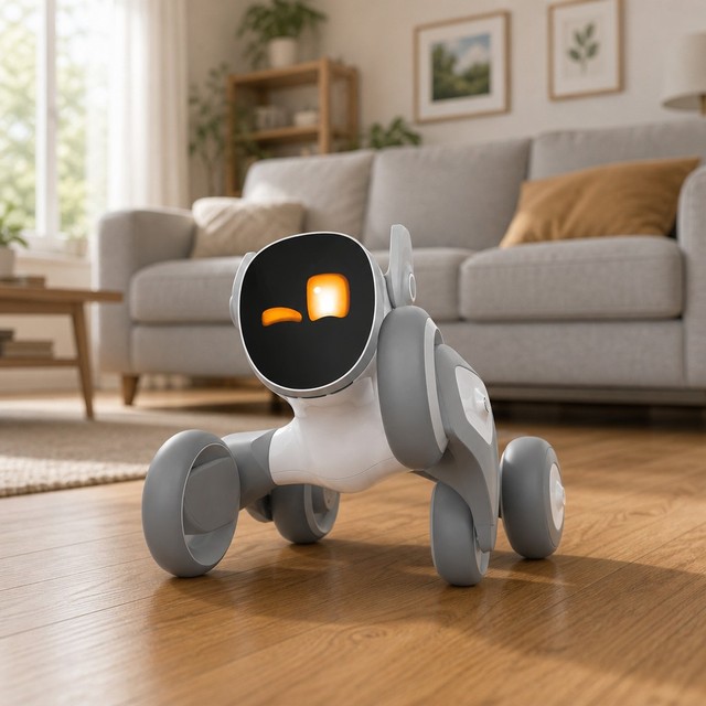 Loona Voice Control Smart Robot Dog - Embodied AI Companion - Privacy-First Interaction No Monthly Fee