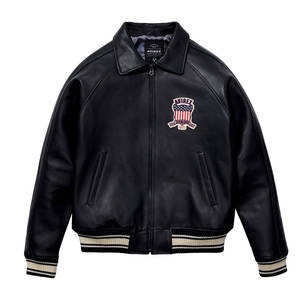 Chaqueta Universitaria de Lana para Hombre, Diseño Personalizado OEM, Estilo Urbano, Cuello Alto, Logotipo Frontal, Ecológica, Sostenible y Resistente al Viento - Product Image 1