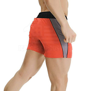 กางเกงขาสั้นผ้าฝ้ายออกกำลังกายสำหรับผู้ชายกางเกงเล่นยิมผลิตจากปากีสถานดีไซน์ล่าสุด - Product Image 4