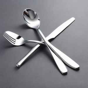 Ensemble de couverts en acier inoxydable PVD 18/10 doré pour la salle à manger Ensemble de couverts en acier miroir de designer de pièces assorties de haute qualité - Product Image 3