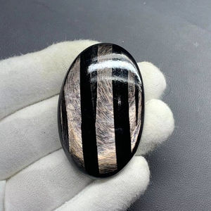 ¡Piedra suelta Natural de jaspe hipersténico verde hecha a mano de grado AAA 100% para joyas curativas increíbles! - Product Image 1