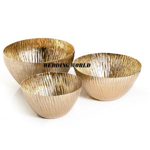 Bol à chocolat écologique en métal forme ronde bol sucré fait à la main taille personnalisée carton de concepteur - Product Image 3