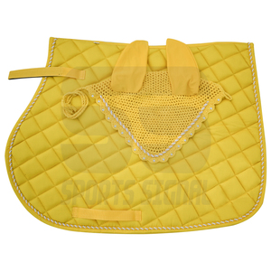 Almohadilla de sillín de Doma con logotipo personalizado, apta para caballos de alta calidad con relleno de espuma y forro de tela, todos los colores disponibles - Product Image 2