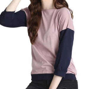 Sweat-shirt coréen en coton fabriqué dans le meilleur matériau Vêtements pour femmes Sweat-shirts en coton à manches longues pour femmes - Product Image 3