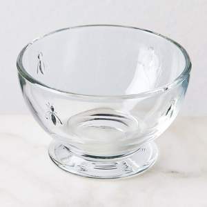 Bol artisanal de style unique avec fini texturé à la main utilisé pour servir des fruits décor de table - Product Image 2