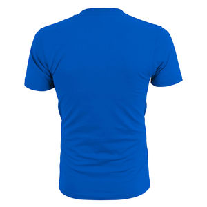T-shirts à col en V vierge avec logo imprimé entièrement personnalisé Vente en gros pour hommes T-shirt en coton de haute qualité pour hommes Meilleur produit respirant - Product Image 4