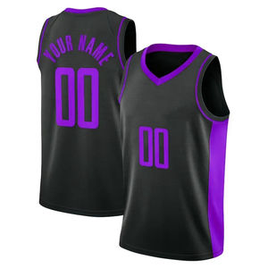 Camiseta de Baloncesto de Alta Calidad al por Mayor, Impresión Digital, 100% Poliéster Spandex/Algodón, Secado Rápido, Corta, Unisex, para Adultos, Bsci, Verano - Product Image 4