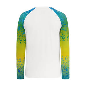 Vêtements de plein air en polyester léger Chemise de pêche à impression par sublimation directe d'usine Vêtements de sport de plein air personnalisés - Product Image 2