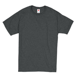 Logo personnalisé T-shirts à manches courtes en coton biologique et fibre de bambou Ring Spun motif imprimé doux et confortable - Product Image 4