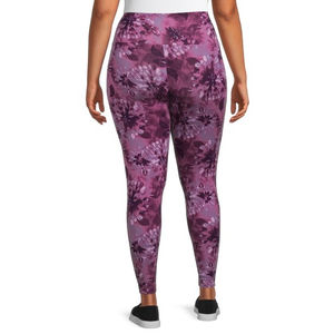 Leggings de yoga personnalisés à taille mi-haute et effet push-up pour femmes, coupe ajustée, en élasthanne/polyester, respirants, séchage rapide, pour la salle de sport et le fitness - Product Image 2