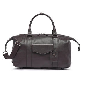 Prix de gros, sacs de voyage vintage en cuir véritable personnalisés pour hommes, sacs de voyage en cuir de luxe de haute qualité avec OEM - Product Image 1