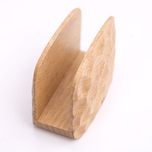 Porta Servilletas de Madera Natural Ron Puli Modern Bitter Coffee - Duradero y Ecológico para Restaurantes, Salas de Estar, Fiestas y Bodas - Product Image 2