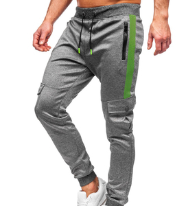 กางเกงคาร์โก้ผ้าฝ้าย6กระเป๋าแบบลำลองระบายอากาศได้ดี - Product Image 4