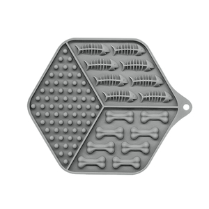 Piatto in silicone testurizzato per alimenti umidi, resistente e facile da pulire - Product Image 6