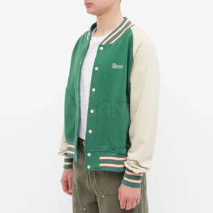 Chaqueta con letras de lana personalizada de alta calidad al mejor precio para hombre estilo único de calle para invierno - Product Image 2