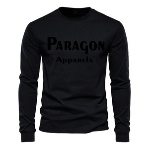 Camiseta personalizada de algodón 100% con logotipo de tu marca, camiseta en blanco para hombre, camisetas casuales lisas para hombre - Product Image 2