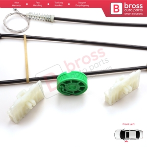 ชุดซ่อมมอเตอร์กระจกไฟฟ้า BWR786 ประตูซ้าย สำหรับ A3 S3 MK1 8L1 ปี 1996-2003 รถ 2/3 ประตู แฮทช์แบค คูเป้ 8L3837461 - Product Image 5