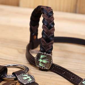 Ensemble de têtière pour cheval indien de qualité supérieure, le plus vendu, avec plastron au meilleur prix, têtière équestre occidentale, collier de poitrail - Product Image 5