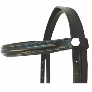 Brida de caballo de diseño anatómico Brida de cuero de caballo anatómico Fabricante de brida de cuero de filete de caballo Doma anatómica Snaff - Product Image 4