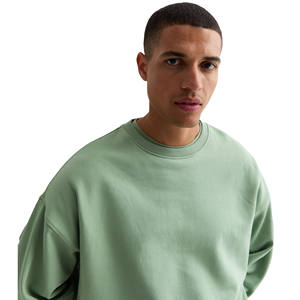 Sudadera Personalizada para Hombre con Cuello Redondo, 100% Algodón, Felpa, Corte Holgado, Estilo Urbano, Ecológica, Anti-Pilling, OEM - Product Image 3