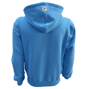 Sudadera con capucha personalizada con rayas reflectantes para hombre, sudadera de algodón 100% con bordado, logotipo de goma elevado, sudaderas con capucha lisas informales para hombre - Product Image 2