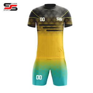 Vente en gros d'uniformes de football par sublimation maillot de football à séchage rapide personnalisé maillot version joueur respirant de haute qualité pour hommes - Product Image 1