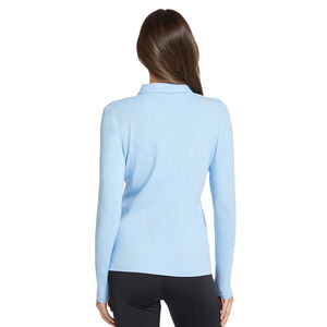 Comprar ahora al por mayor de ajuste regular cuello de botón de secado rápido Polo mejor calidad Polo camisetas para mujeres en tamaño personalizado y colores - Product Image 4