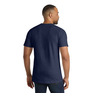 Camiseta de Algodón para Hombre de Color Sólido, Cómoda para Uso Diario, con Opción de Impresión de Logotipo Personalizado, Fabricante Mayorista - Product Image 5