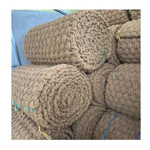 Coir <b>Mat</b> Large <b>Roll</b> for Road Paving Made From Natural Coconut Fiber From Vietnam Manufacturer - Product Image 1