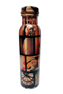 High Quality Pure Meena Printed Copper Water Bottle in Different Styles with Premium Packaging Made in India - Product Image 5