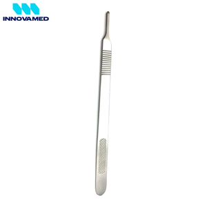 Stainless Steel Manual Surgical Scalpel Handle High Quality Reusable for General Surgery Use by INNOVAMED - Product Image 2