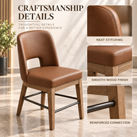 Chaises de salle à manger en bois massif nordique, chaises modernes minimalistes pour hôtel, appartement, école, chambre à coucher