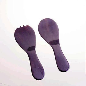 Accesorios de Cocina Más Vendidos, Juego de Servidores de Ensalada Recubiertos de Resina, Ecológicos, Aptos para Lavavajillas, Utensilios de Cocina Modernos de 11 Pulgadas - Product Image 2