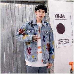 Veste en jean élégante pour hommes Tenue décontractée Vente en gros Veste en jean en coton de haute qualité pour hommes Veste en jean personnalisée pour hommes à vendre - Product Image 2