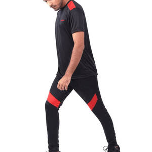 ชุดวอร์มสองชิ้นสำหรับฤดูร้อนพร้อมกางเกงแขนสั้นเสื้อและกางเกงวิ่งชุดวอร์มลำลองน้ำหนักเบาพร้อมผ้าระบายอากาศ - Product Image 3