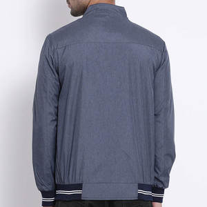 Veste d'hiver pour homme Blouson aviateur décontracté à col montant avec logo sur le devant Fabriqué au Pakistan Vente à bas prix en ligne - Product Image 2