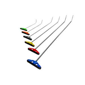 Juego de 6 Varillas de Acero Inoxidable de Curvatura Simple Edición Elvora para Herramientas PDR, Varillas de Reparación de Abolladuras sin Pintura con Punta Afilada, Equipo de Reparación de Carrocería - Product Image 3