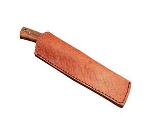 High Quality Professional Handmade Damascus Steel Cleaver Kitchen Knife <b>Slicing</b> Knife With Walnut <b>Wooden</b> Handle - Product Image 5