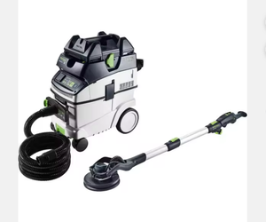 Lijadora de Largo Alcance Festool PLANEX LHS 2 225 EQI/CTM 36-Set y Aspiradora de 400W - Product Image 1