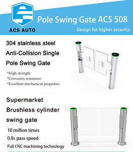 Acs Automatische Gezichtsherkenning + Qr-Code + Rfid-Kaart + Vingerafdruk Toegangscontrolesysteem Roestvrijstalen Antibumperklevende Tourniquet - Product Image 3