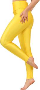 Mallas de mujer de cintura alta de calidad superior de la mejor calidad con mallas de mujer transpirables con estampado personalizado - Product Image 2