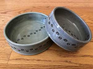 Decorative Ceramic Pet <b>Bowl</b> For Indoor Cats With Unique Design To Match Modern Home Decor And Furniture - Product Image 2