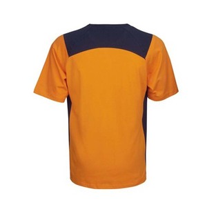 Haute qualité bon tissu haute visibilité vêtements de travail de sécurité élégant à manches courtes Logo personnalisé t-shirts - Product Image 3