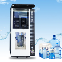 Máquina Expendedora de Agua Potable por Ósmosis Inversa con Sistema RO SDK, Dispensador de Agua Automático que Funciona con Monedas, Tarjetas de Crédito e IC