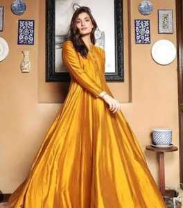 Ssumaira Bộ Sưu Tập Chất Lượng Cao Cấp Pakistan Đảng Mặc Cô Gái Bông Maxi Gown Choàng Với Tùy Chỉnh Thiết Kế Trong In Vải - Product Image 2