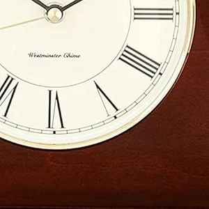 Reloj de mesa antiguo de madera náutica artesanal H.M.A, reloj de cuarzo marítimo Vintage para decoración de oficina en casa o cabina - Product Image 2